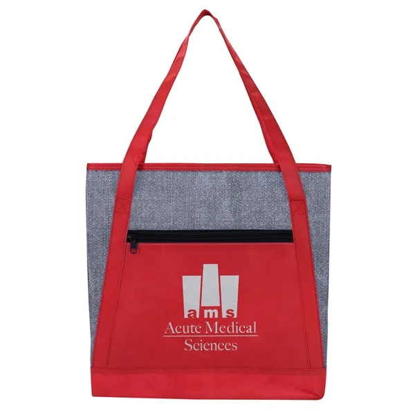 Good Value™ Heathered RPET Non-Woven Tote - Good Value™ Heathered RPET Non-Woven Tote - Image 11 of 24