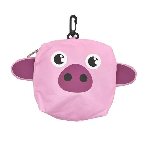 Paws N Claws® Foldable Tote with Hanging Pouch - Paws N Claws® Foldable Tote with Hanging Pouch - Image 6 of 6