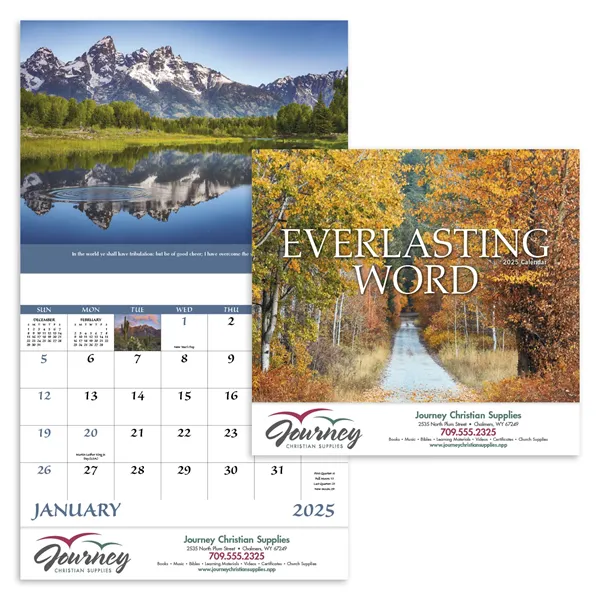 Good Value™ Everlasting Word - Stapled Calendar - Good Value™ Everlasting Word - Stapled Calendar - Image 0 of 6