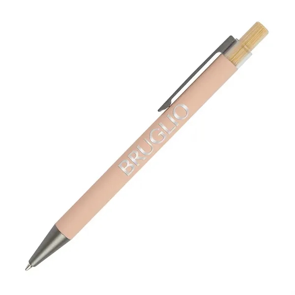 Arundi Recycled Aluminum Pen With Bamboo Plunger - Arundi Recycled Aluminum Pen With Bamboo Plunger - Image 8 of 8