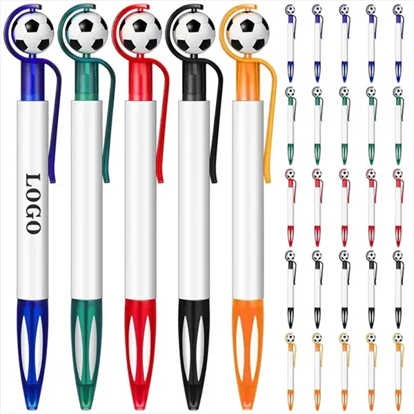 Soccer Ballpoint Pen Fun Rotating Football Design - Soccer Ballpoint Pen Fun Rotating Football Design - Image 0 of 3