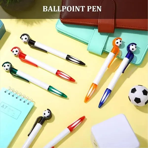 Soccer Ballpoint Pen Fun Rotating Football Design - Soccer Ballpoint Pen Fun Rotating Football Design - Image 3 of 3