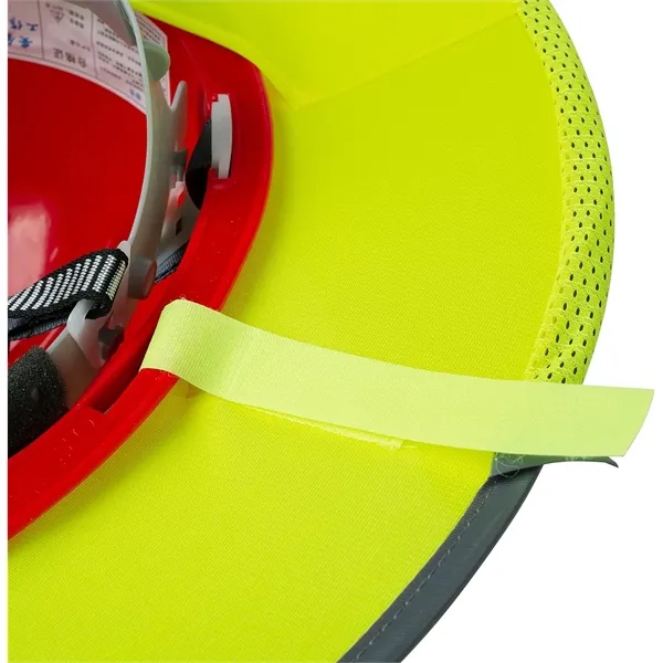Hard Hat Sun Shield with Reflective Neck & Visor Shade - Hard Hat Sun Shield with Reflective Neck & Visor Shade - Image 7 of 8