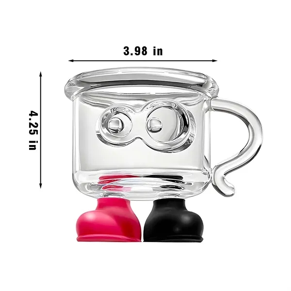 Beach pool party birthday 10oz novelty glass coffee mug - Beach pool party birthday 10oz novelty glass coffee mug - Image 1 of 3