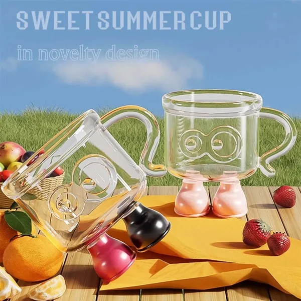 Beach pool party birthday 10oz novelty glass coffee mug - Beach pool party birthday 10oz novelty glass coffee mug - Image 2 of 3