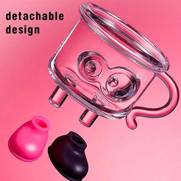 Beach pool party birthday 10oz novelty glass coffee mug - Beach pool party birthday 10oz novelty glass coffee mug - Image 3 of 3