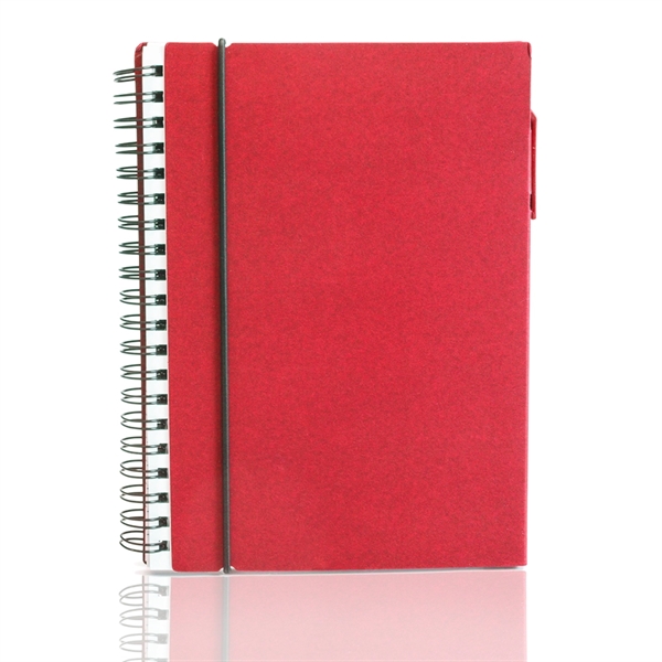 Spiral Notebooks with Elastic Closure - Spiral Notebooks with Elastic Closure - Image 4 of 7