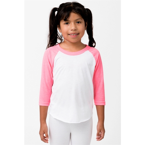Youth 50/50 3/4 Sleeves Raglan Shirt - Youth 50/50 3/4 Sleeves Raglan Shirt - Image 1 of 2