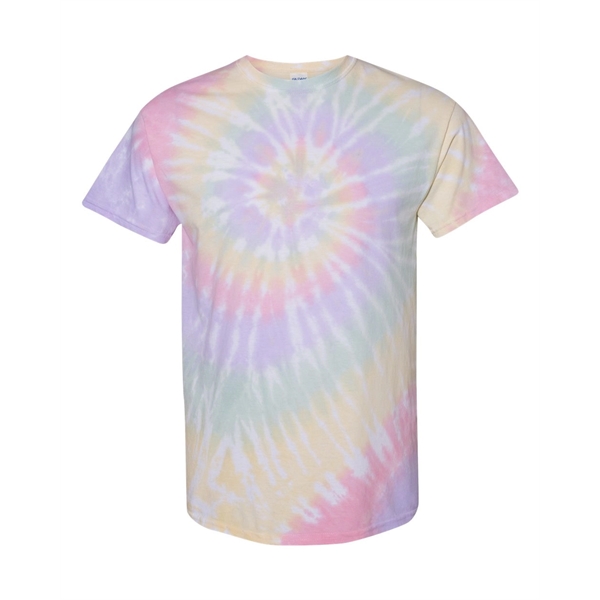 Dyenomite Multi-Color Spiral Tie-Dyed T-Shirt - Dyenomite Multi-Color Spiral Tie-Dyed T-Shirt - Image 29 of 74