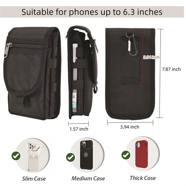 Tactical Dual Phone Holster - Tactical Dual Phone Holster - Image 3 of 4