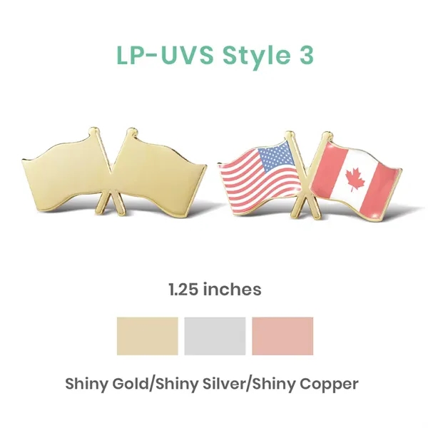 UV Printed Stock Lapel Pins - UV Printed Stock Lapel Pins - Image 4 of 15