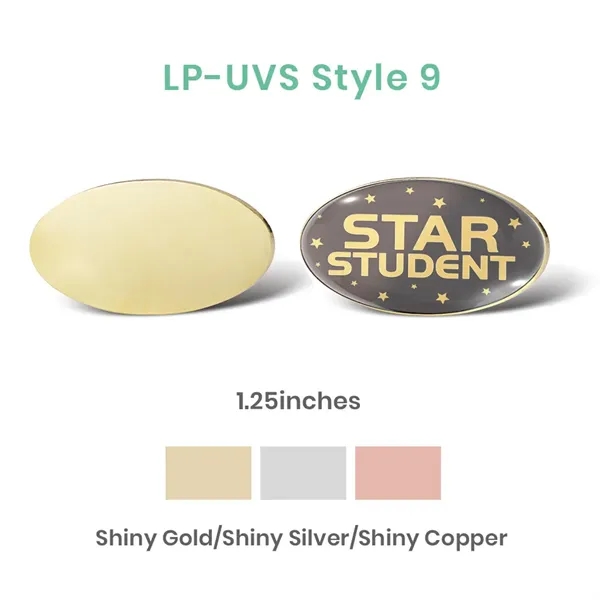 UV Printed Stock Lapel Pins - UV Printed Stock Lapel Pins - Image 10 of 15
