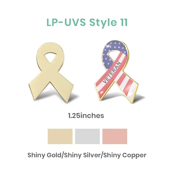 UV Printed Stock Lapel Pins - UV Printed Stock Lapel Pins - Image 12 of 15