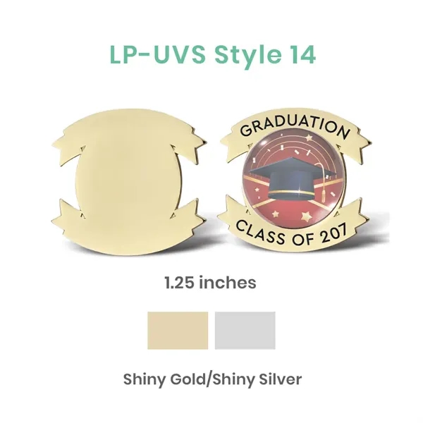 UV Printed Stock Lapel Pins - UV Printed Stock Lapel Pins - Image 15 of 15
