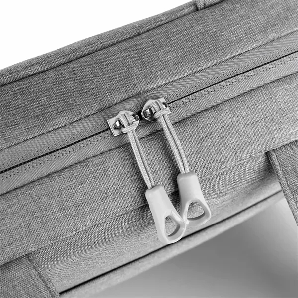 14/15/17" Laptop Briefcase with Shoulder Strap - 4 Colors - 14/15/17" Laptop Briefcase with Shoulder Strap - 4 Colors - Image 7 of 8