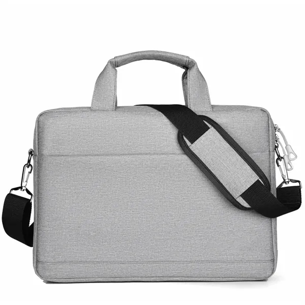 14/15/17" Laptop Briefcase with Shoulder Strap - 4 Colors - 14/15/17" Laptop Briefcase with Shoulder Strap - 4 Colors - Image 8 of 8