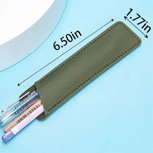 Custom Leather Pen Holder Stylish Office & Gift Pick - Custom Leather Pen Holder Stylish Office & Gift Pick - Image 1 of 9