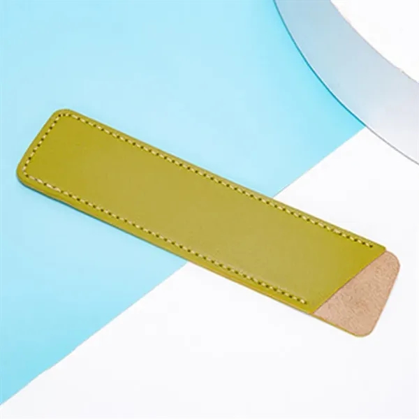 Custom Leather Pen Holder Stylish Office & Gift Pick - Custom Leather Pen Holder Stylish Office & Gift Pick - Image 4 of 9
