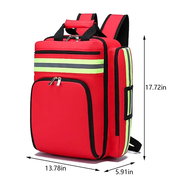 Camping trip sports trauma medical bag first aid backpack - Camping trip sports trauma medical bag first aid backpack - Image 1 of 4