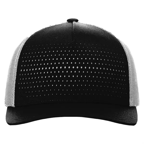 Richardson #163 Snapback Laser Cut Trucker Hat - Richardson #163 Snapback Laser Cut Trucker Hat - Image 4 of 13