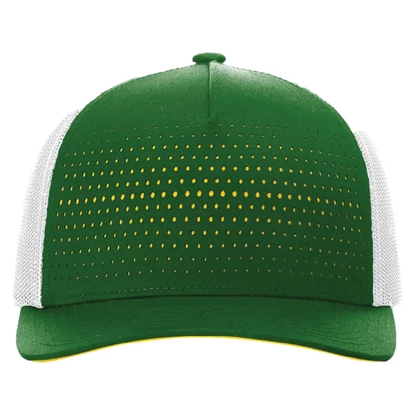 Richardson #163 Snapback Laser Cut Trucker Hat - Richardson #163 Snapback Laser Cut Trucker Hat - Image 7 of 13