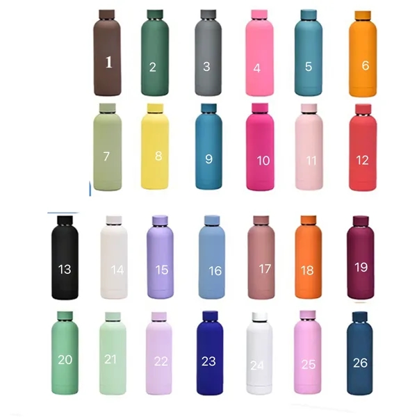 17oz Stainless Steel Vacuum Insulated Water Bottle - 17oz Stainless Steel Vacuum Insulated Water Bottle - Image 1 of 2