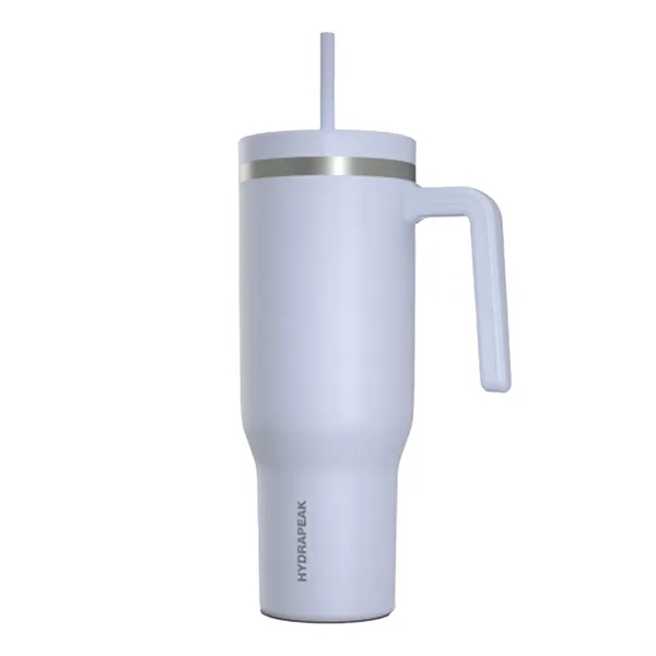 40 oz Hydrapeak® Stainless Steel Insulated Tumbler w/ Handle - 40 oz Hydrapeak® Stainless Steel Insulated Tumbler w/ Handle - Image 3 of 5