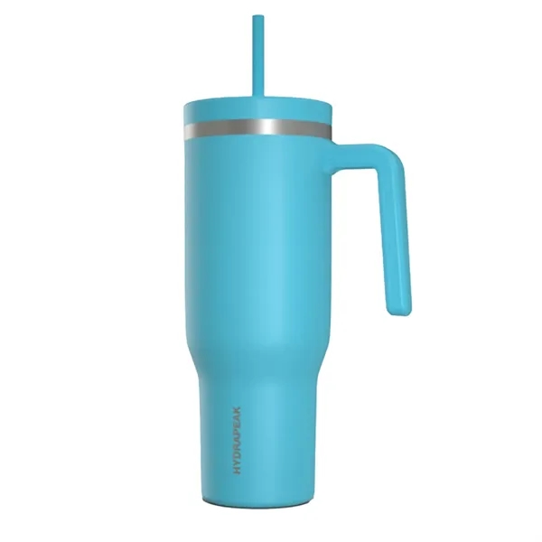 40 oz Hydrapeak® Stainless Steel Insulated Tumbler w/ Handle - 40 oz Hydrapeak® Stainless Steel Insulated Tumbler w/ Handle - Image 4 of 5
