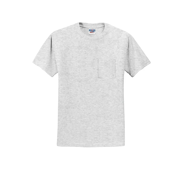 Jerzees - Dri-Power 50/50 Cotton/Poly Pocket T-Shirt. - Jerzees - Dri-Power 50/50 Cotton/Poly Pocket T-Shirt. - Image 3 of 69