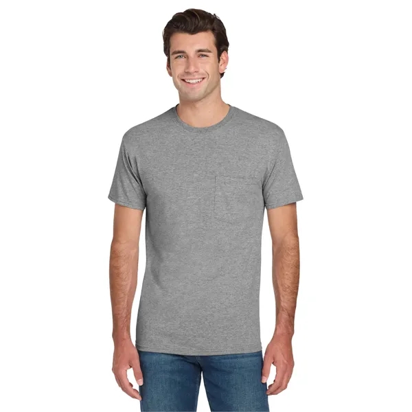 Jerzees - Dri-Power 50/50 Cotton/Poly Pocket T-Shirt. - Jerzees - Dri-Power 50/50 Cotton/Poly Pocket T-Shirt. - Image 40 of 69