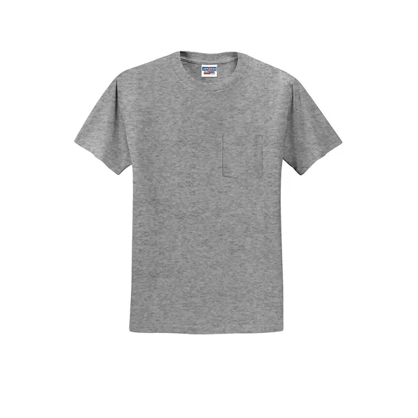 Jerzees - Dri-Power 50/50 Cotton/Poly Pocket T-Shirt. - Jerzees - Dri-Power 50/50 Cotton/Poly Pocket T-Shirt. - Image 43 of 69