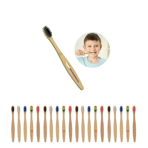 Kids Bamboo Toothbrush - Kids Bamboo Toothbrush - Image 0 of 1