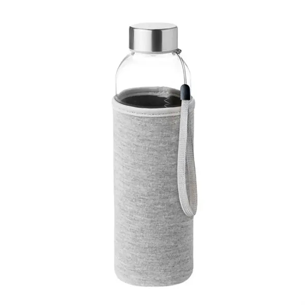 Glass Water Bottle With Cloth Cover - Glass Water Bottle With Cloth Cover - Image 4 of 4