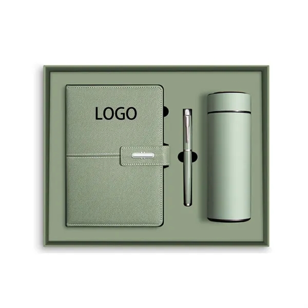 A5 Notepad Pen And Thermal Mug Set - A5 Notepad Pen And Thermal Mug Set - Image 0 of 4