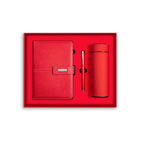 A5 Notepad Pen And Thermal Mug Set - A5 Notepad Pen And Thermal Mug Set - Image 1 of 4