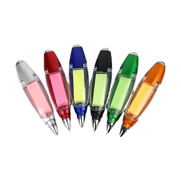 Portable Multifunctional Colorful Sticky Notes Pen - Portable Multifunctional Colorful Sticky Notes Pen - Image 3 of 4