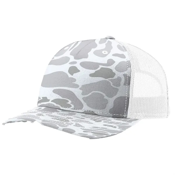 Richardson 112PFP Snapback Trucker Hat w/Leatherette Patches - Richardson 112PFP Snapback Trucker Hat w/Leatherette Patches - Image 39 of 53