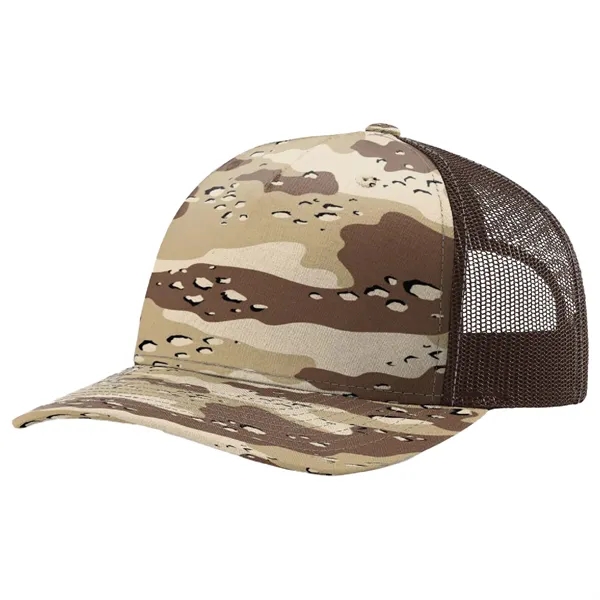Richardson 112PFP Snapback Trucker Hat w/Leatherette Patches - Richardson 112PFP Snapback Trucker Hat w/Leatherette Patches - Image 40 of 53