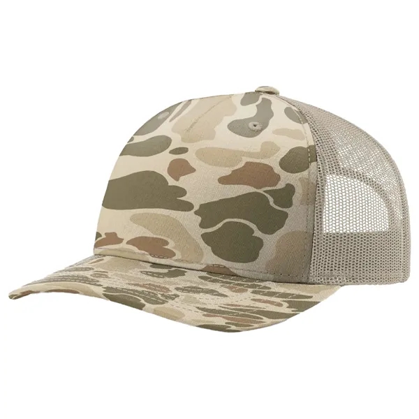 Richardson 112PFP Snapback Trucker Hat w/Leatherette Patches - Richardson 112PFP Snapback Trucker Hat w/Leatherette Patches - Image 41 of 53