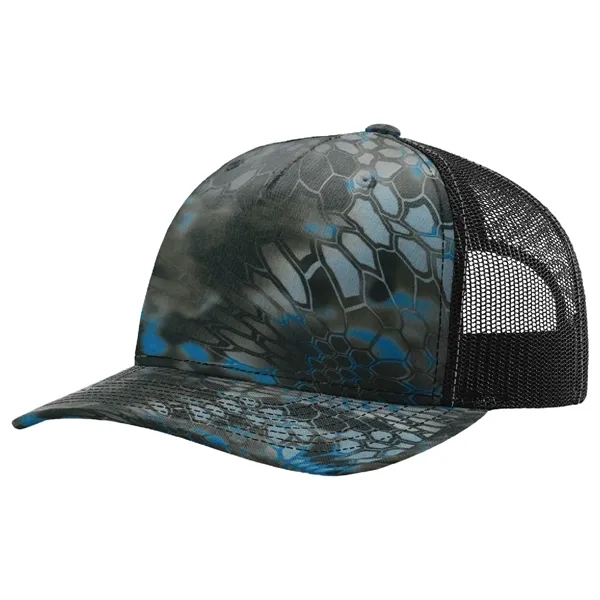 Richardson 112PFP Snapback Trucker Hat w/Leatherette Patches - Richardson 112PFP Snapback Trucker Hat w/Leatherette Patches - Image 43 of 53