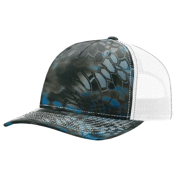 Richardson 112PFP Snapback Trucker Hat w/Leatherette Patches - Richardson 112PFP Snapback Trucker Hat w/Leatherette Patches - Image 44 of 53