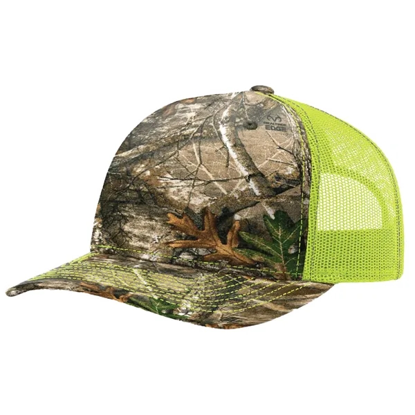 Richardson 112PFP Snapback Trucker Hat w/Leatherette Patches - Richardson 112PFP Snapback Trucker Hat w/Leatherette Patches - Image 47 of 53
