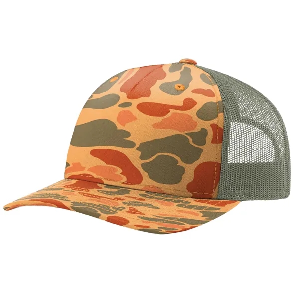 Richardson 112PFP Snapback Trucker Hat w/Leatherette Patches - Richardson 112PFP Snapback Trucker Hat w/Leatherette Patches - Image 49 of 53