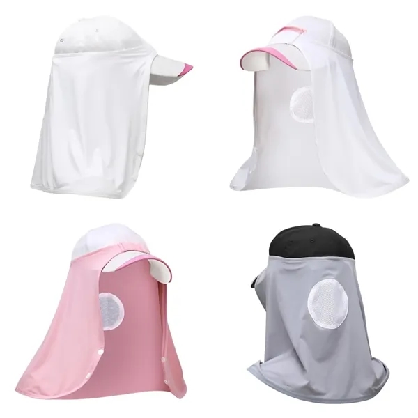 Sunblock Gaiter With Face Guard And Extended Flap - Sunblock Gaiter With Face Guard And Extended Flap - Image 3 of 3