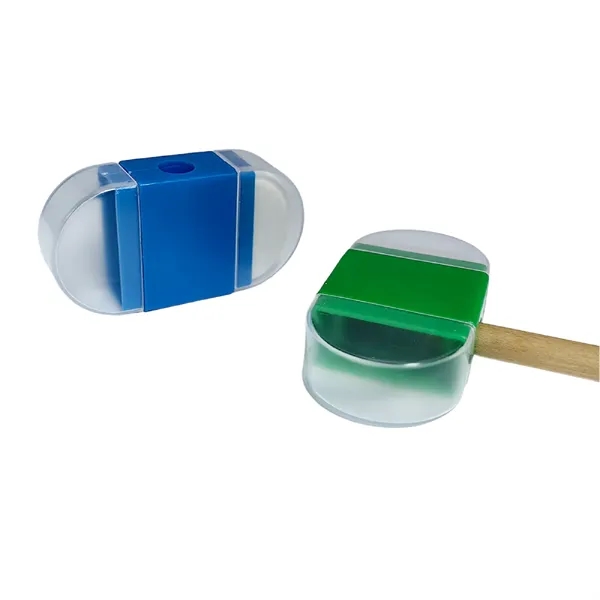2 in 1 Pencil Sharpener Eraser Combo Portable School Supply - 2 in 1 Pencil Sharpener Eraser Combo Portable School Supply - Image 4 of 11