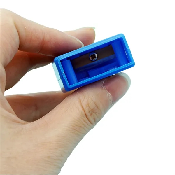 2 in 1 Pencil Sharpener Eraser Combo Portable School Supply - 2 in 1 Pencil Sharpener Eraser Combo Portable School Supply - Image 5 of 11