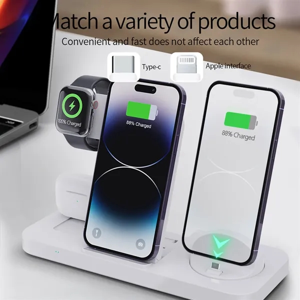 6 in 1 15 Watt Quick Wireless Charger - 6 in 1 15 Watt Quick Wireless Charger - Image 3 of 7