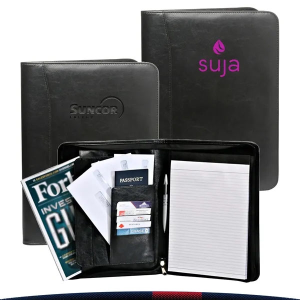 Davie Zippered Portfolios - Davie Zippered Portfolios - Image 1 of 3