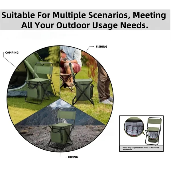 Multifunctional Outdoor Folding Chair - Multifunctional Outdoor Folding Chair - Image 4 of 4