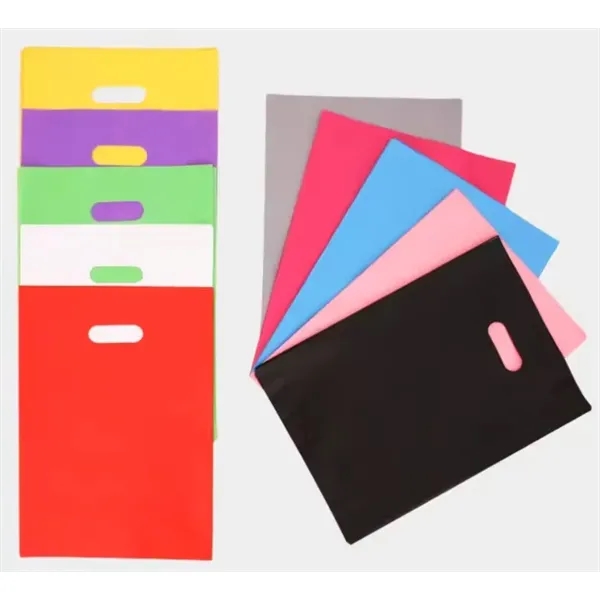 Die Cut Plastic Shopping Bag - Die Cut Plastic Shopping Bag - Image 0 of 1